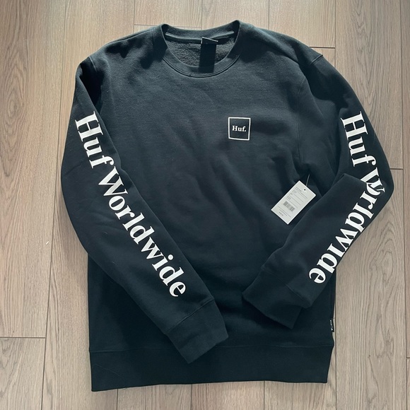 Huf - ESSENTIALS domestic crewneck sweater - Picture 2 of 4